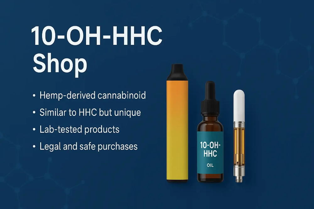 10-OH-HHC Shop – Your Guide to This New Cannabinoid