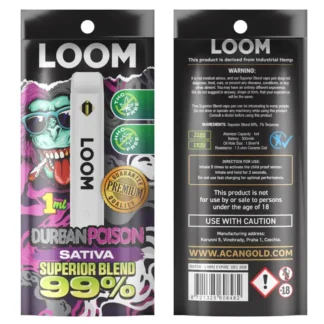 Acan Loom Vape Durban poison