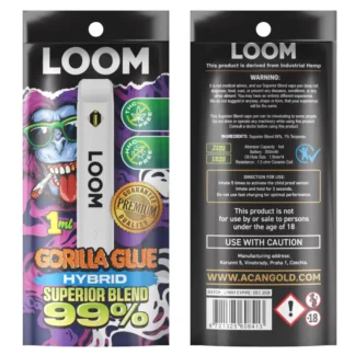 Acan Loom Vape Gorilla Glue